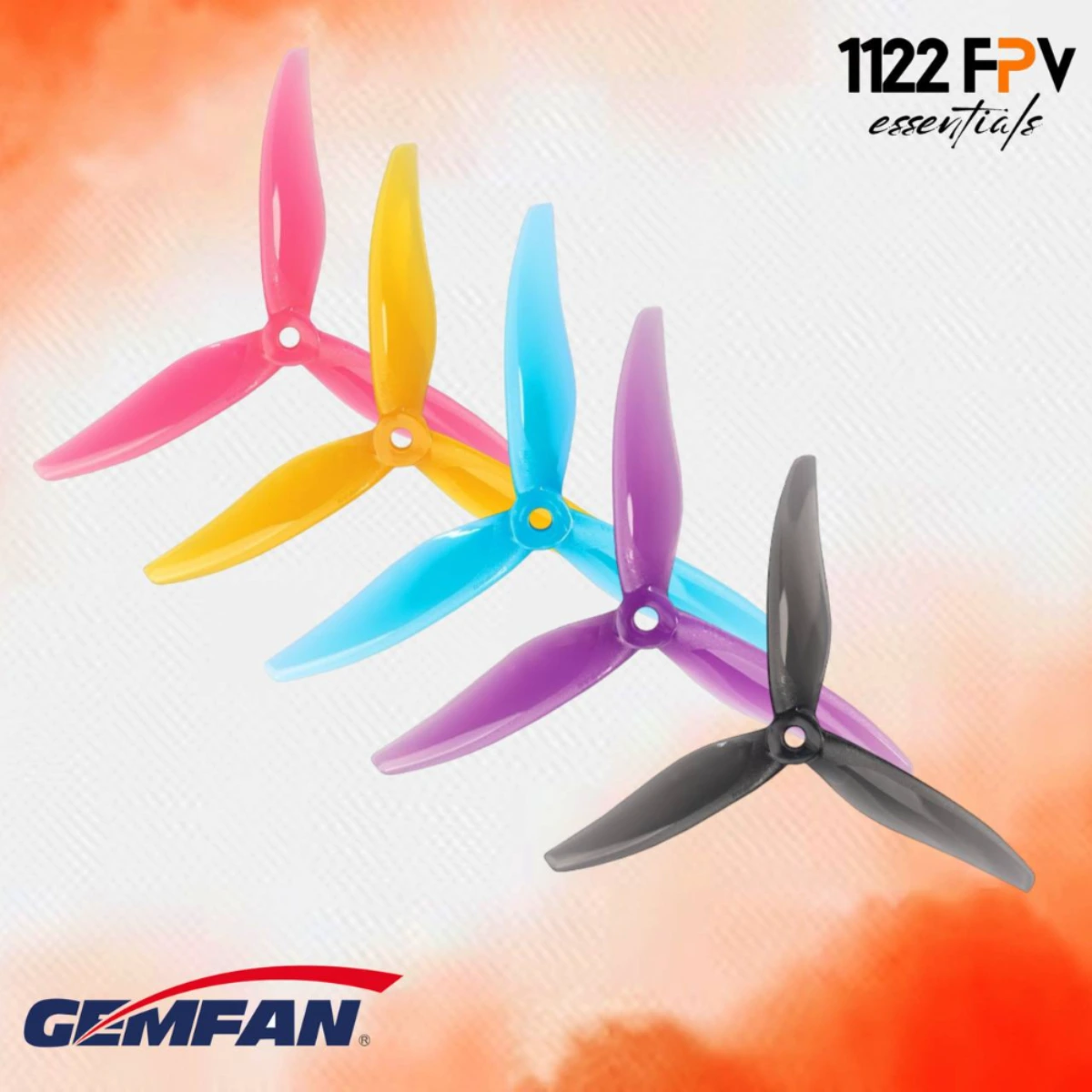Gemfan Yuki 5129 (2CW-2CCW) 5inch Racing Props