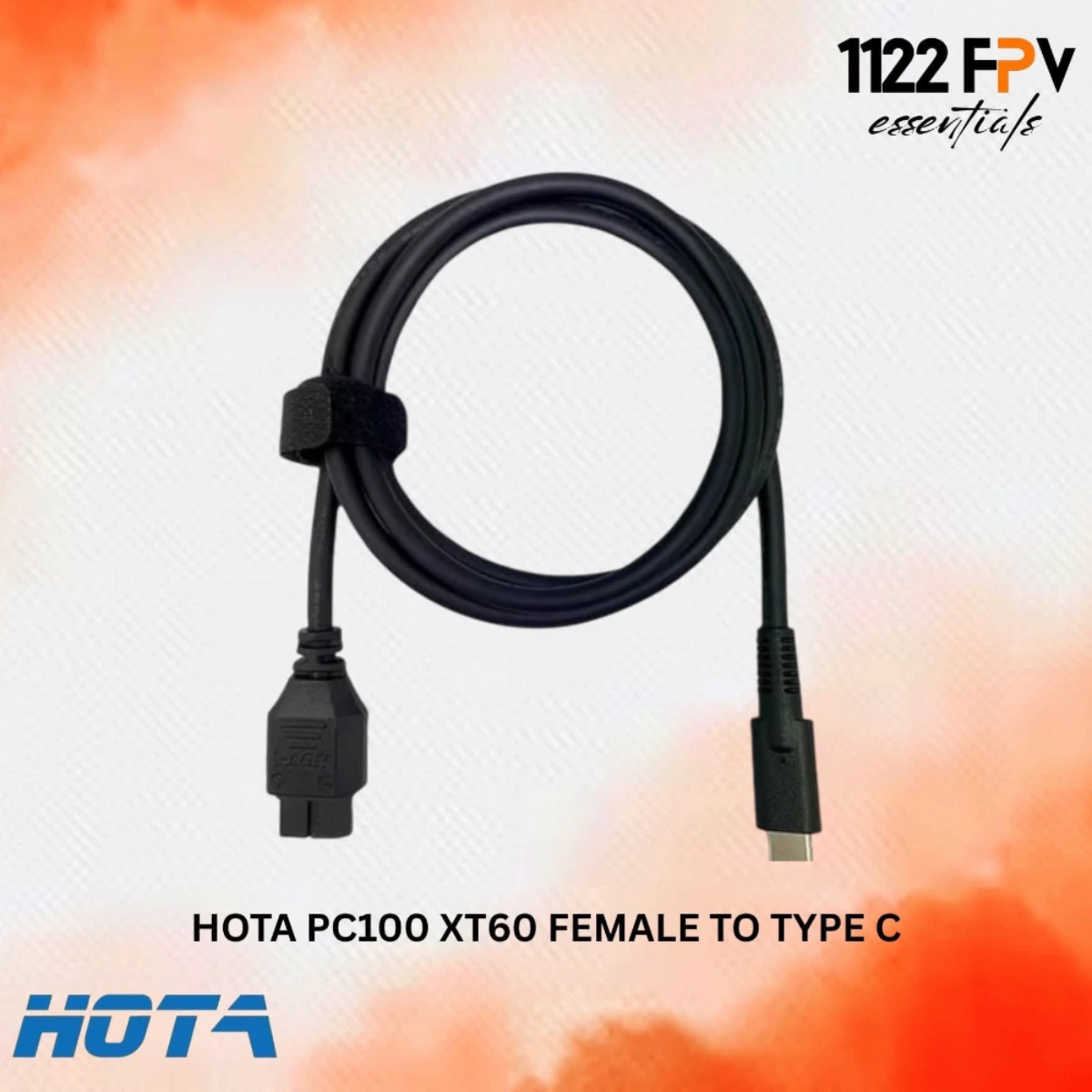 HOTA PC100 USB-C to XT60 Charging Cable PD 100W