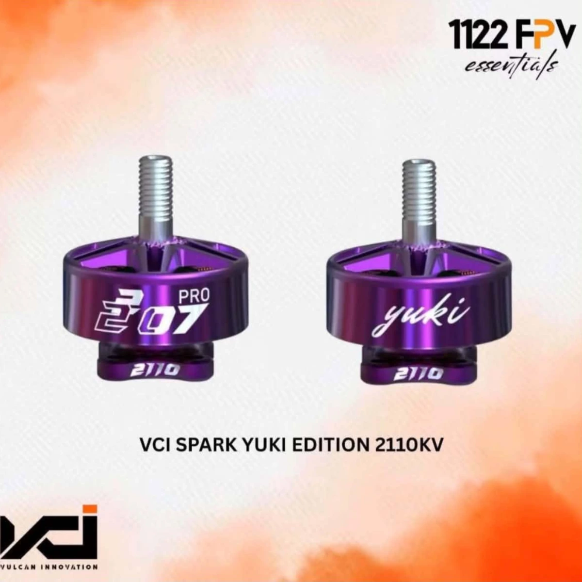 VCI 2207 YUKI EDITION-2110KV 5" Racing Motor