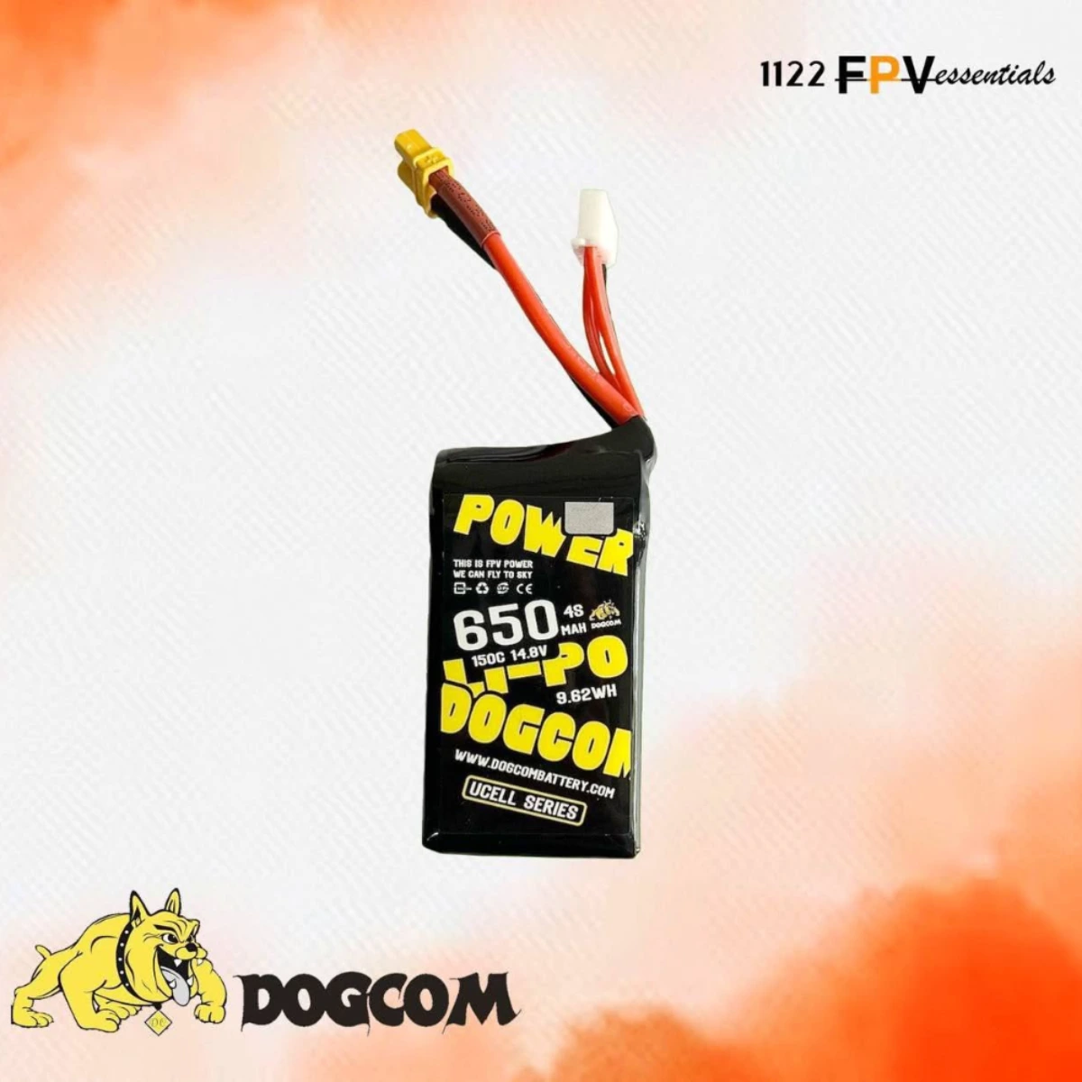 DOGCOM 650mah 150C 4S 14.8v UCELL LiPobattery