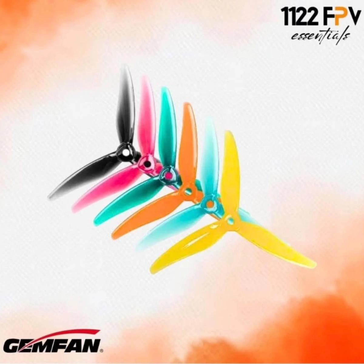 Gemfan 51466 MCK V2 3 blade 5" Racing Props