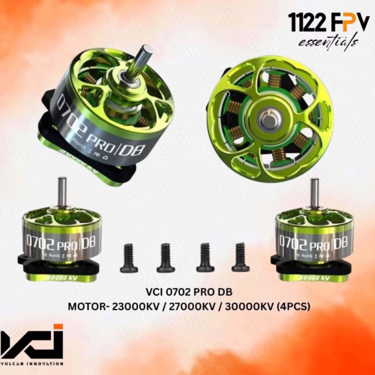 VCI 0702 PRO DB MOTOR-27000KV/30000KV Tinywhoop Racing Motors